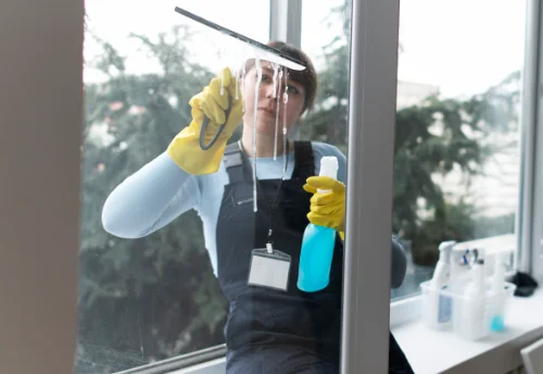 Nettoyage de vitres intérieures et extérieures à Concorès